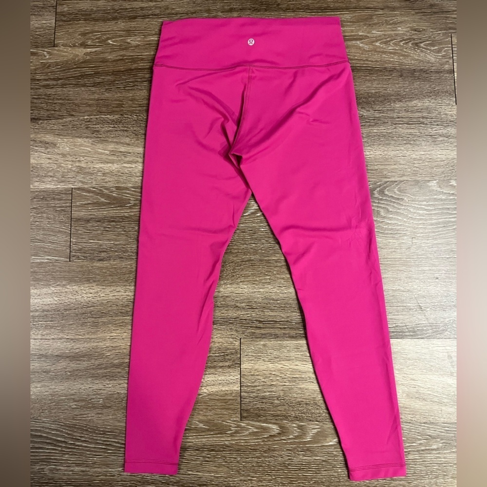 Lululemon Wunder Train High-Rise Tight 28" in Ripened Raspberry Size 12 - Picture 7 of 9